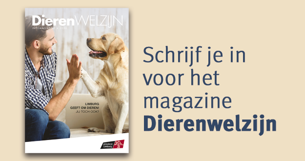 Schrijf je in voor het magazine Dierenwelzijn